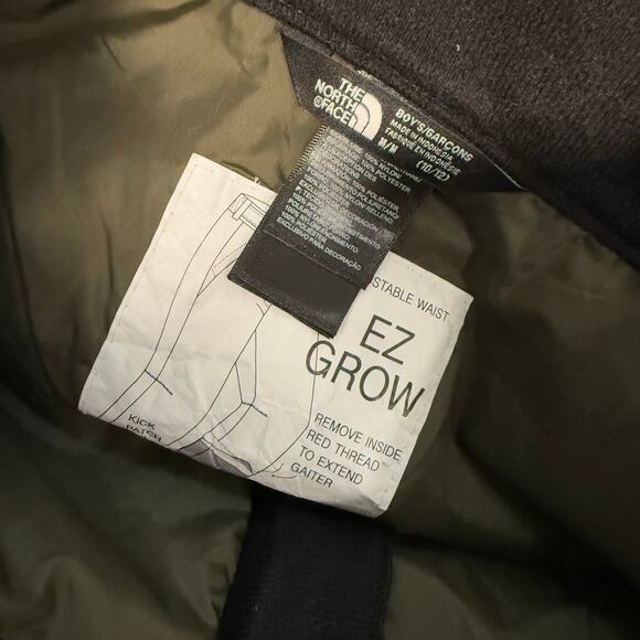 The North Face Boy's Freedom Insulated Snow Pants Green Camo Medium DryVent - Picture 6 of 7